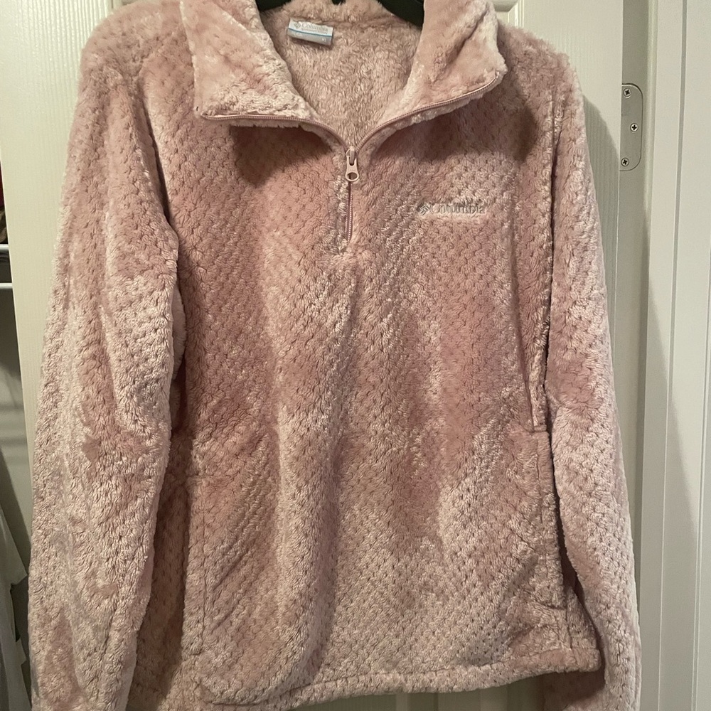 Columbia Women's Soft Pink Teddy Jacket